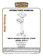 Preview for 1 page of Baileigh Industrial 1019127 Operator'S Manual