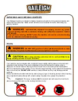 Preview for 12 page of Baileigh Industrial BS-712MS Operator'S Manual