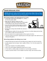 Preview for 15 page of Baileigh Industrial BS-712MS Operator'S Manual