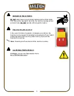 Preview for 9 page of Baileigh Industrial IP-1306 Operator'S Manual