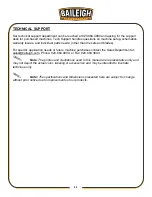 Preview for 14 page of Baileigh Industrial IP-1306 Operator'S Manual