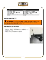 Preview for 18 page of Baileigh Industrial IP-1306 Operator'S Manual