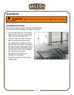 Preview for 22 page of Baileigh Industrial IP-1306 Operator'S Manual