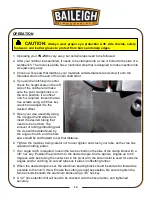 Preview for 14 page of Baileigh Industrial TN-250 Operator'S Manual