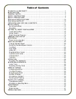 Preview for 2 page of Baileigh Industrial WL-1218VS Operator'S Manual