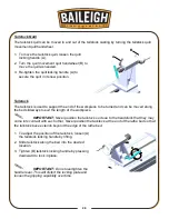 Preview for 28 page of Baileigh Industrial WL-1218VS Operator'S Manual