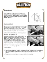 Preview for 35 page of Baileigh Industrial WL-1218VS Operator'S Manual