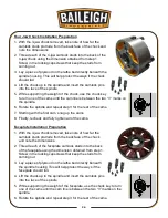 Preview for 27 page of Baileigh PL-1340E-1.0 Operator'S Manual