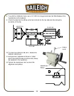 Preview for 41 page of Baileigh PL-1340E-1.0 Operator'S Manual