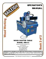 Baileigh WR-32 Operator'S Manual preview