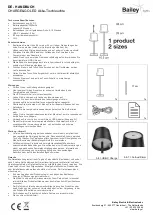 Preview for 3 page of Bailey CHARGE&GO Manual