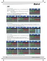 Preview for 21 page of Baird TI2402DVDBC User Manual