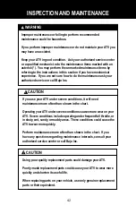 Preview for 46 page of Baja motorsports BA90-2 Owner'S Manual