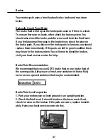 Preview for 47 page of Baja motorsports Phoenix 250 Owner'S Manual