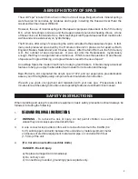 Preview for 3 page of Baja Products Whitewater XS Owner'S Manual