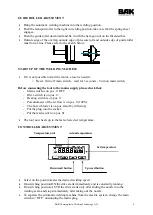 Preview for 4 page of BAK LarOn H Operating Manual