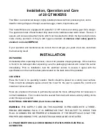 Preview for 3 page of Bake Max BMPM020 Operation Manual