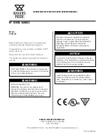 Preview for 2 page of Bakers Pride EB series Operation Manual