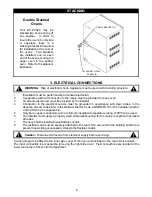 Preview for 6 page of Bakers Pride EP-2-2828 Single Installation And Operating Instructions Manual