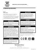 Preview for 2 page of Bakers Pride GP-52 Double Operation Manual