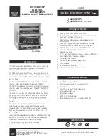 Preview for 1 page of Bakers Pride P46-BL Specifications