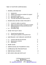 Preview for 3 page of Bakker Hydraulic Products PT 12 User Manual