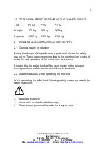 Preview for 6 page of Bakker Hydraulic Products PT 12 User Manual