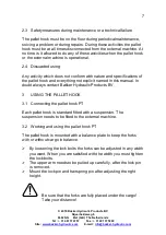 Preview for 7 page of Bakker Hydraulic Products PT 12 User Manual