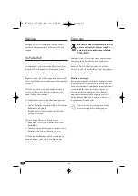 Preview for 65 page of Balance KH 5522 Operating Instructions Manual