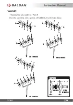 Preview for 21 page of Baldan CRI Instruction Manual