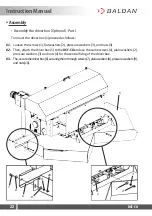 Preview for 22 page of Baldan DCF-CO Instruction Manual