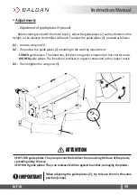 Preview for 59 page of Baldan DCF-CO Instruction Manual