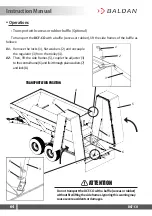 Preview for 64 page of Baldan DCF-CO Instruction Manual