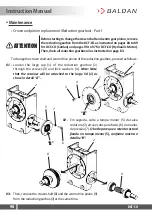 Preview for 98 page of Baldan DCF-CO Instruction Manual