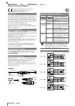 Preview for 8 page of Balluff BMF 203K-H Series Condensed Manual