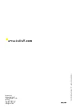 Preview for 16 page of Balluff BNI IOL-709-000-K006 User Manual