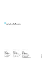 Preview for 16 page of Balluff BTL5-C/E1 Series Condensed Manual