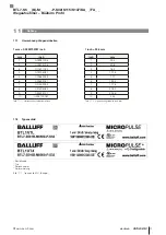 Preview for 27 page of Balluff BTL7-S5-M Series User Manual