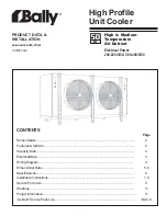 Bally BHP073HA-T7A Product Data preview