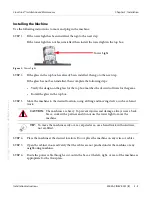 Preview for 17 page of Bally CineVision MK2A-CINEV-0001 Installation And Maintenance Manual