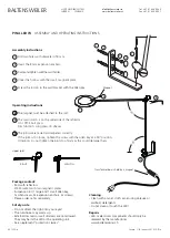 Preview for 2 page of BALTENSWEILER PINA LED W Assembly And Operating Instructions