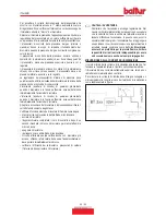 Preview for 22 page of baltur 17500010 Instruction Manual For Installation, Use And Maintenance