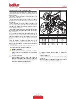 Preview for 55 page of baltur 17500010 Instruction Manual For Installation, Use And Maintenance