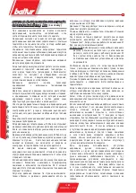 Preview for 54 page of baltur BT 17 SPN Manual Instructions For Use