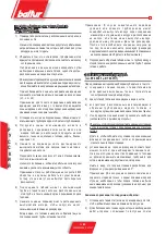 Preview for 56 page of baltur BT 17 SPN Manual Instructions For Use