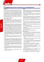 Preview for 4 page of baltur btg 15 me User Instructions