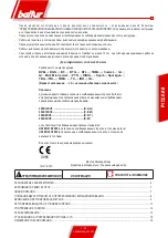 Preview for 91 page of baltur btg 15 me User Instructions