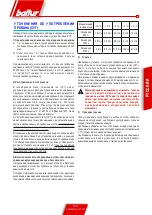 Preview for 105 page of baltur btg 15 me User Instructions