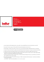 Preview for 116 page of baltur ETAMATIC OEM Quick Start Up Manual