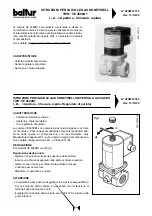 Preview for 21 page of baltur GI 350 DSPGN Instructions Manual